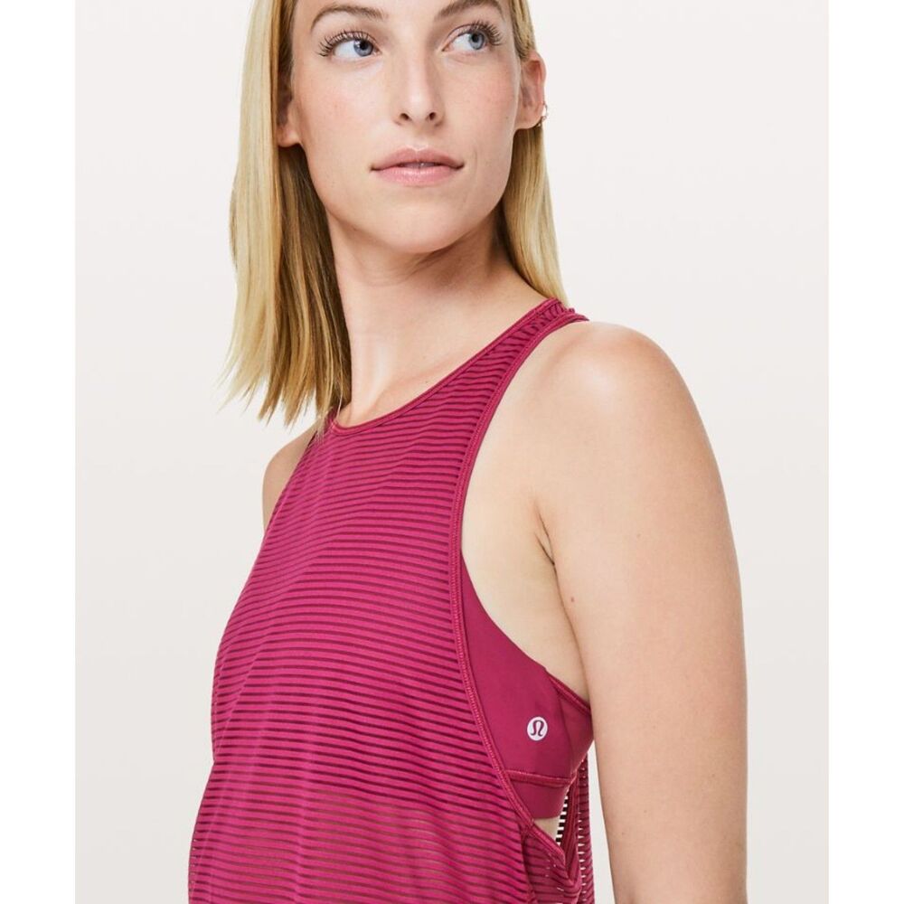Lululemon Retired Fully Flexed 2 in 1 Tank Size 2